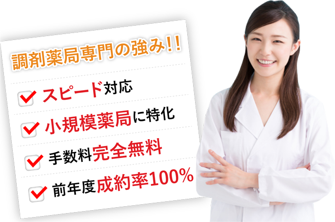 調剤薬局専門の強み!!
